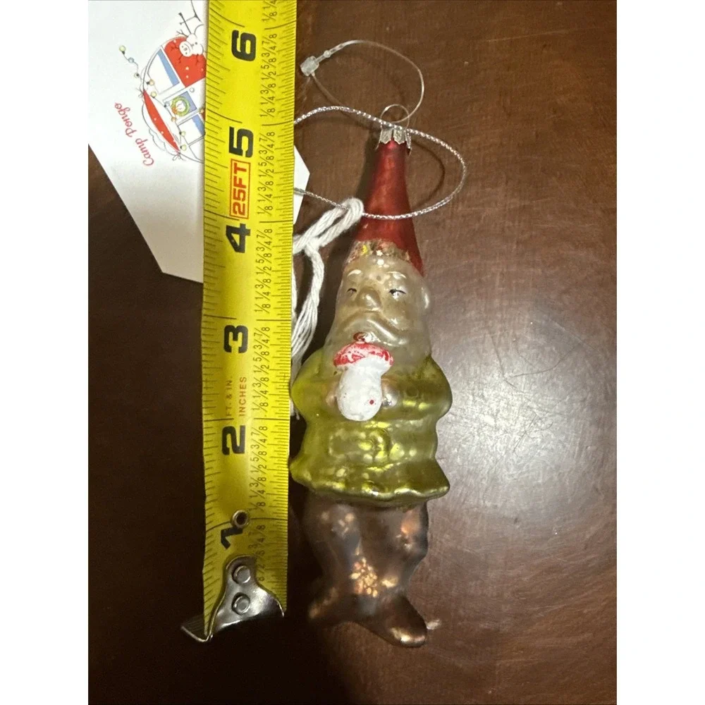 The Unbranded Brand glass santa